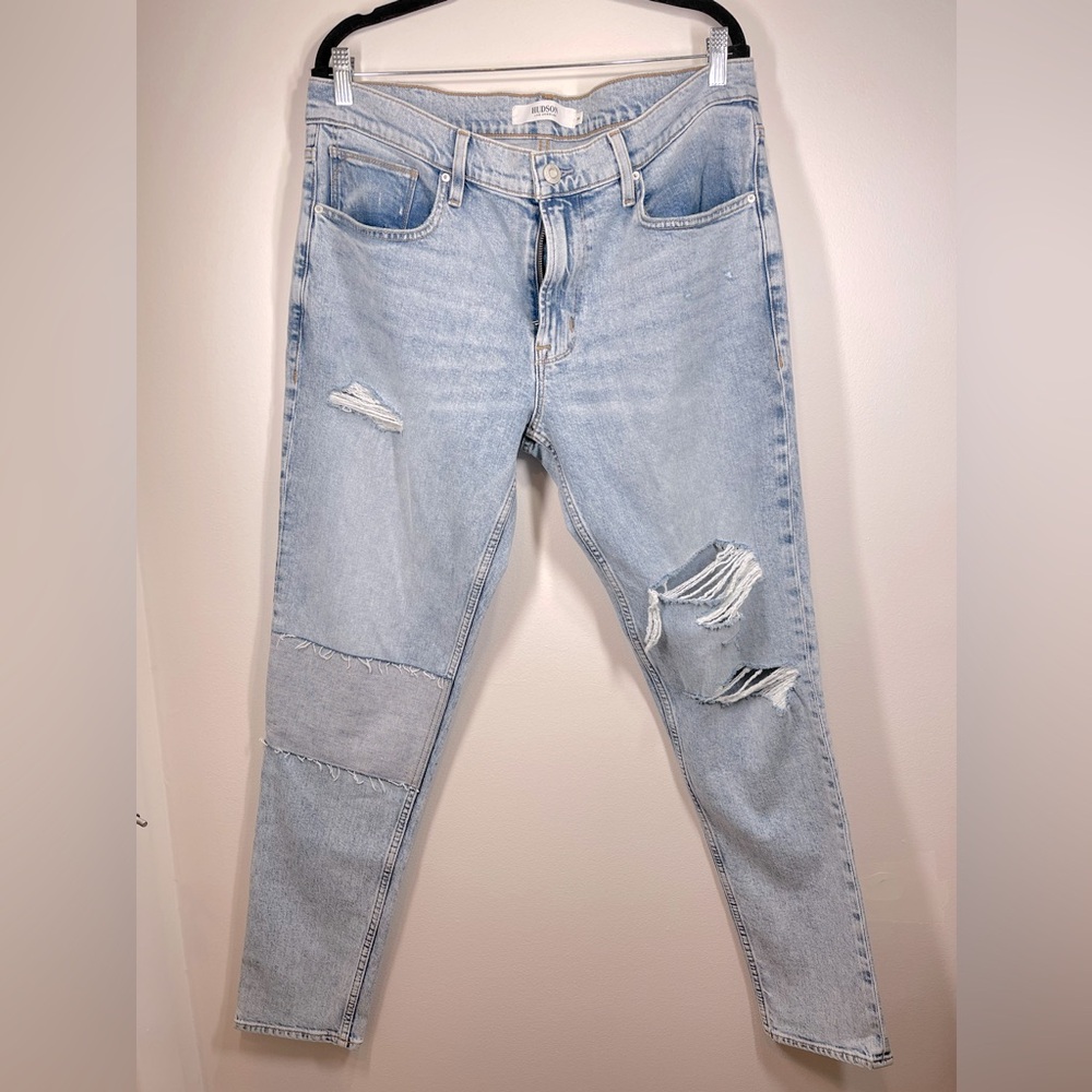 HUDSON Men's Zack Skinny Jean Size 36 Distressed